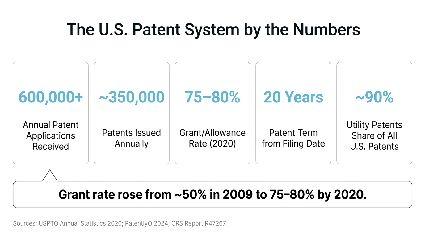 The U.S. Patent System by the Numbers