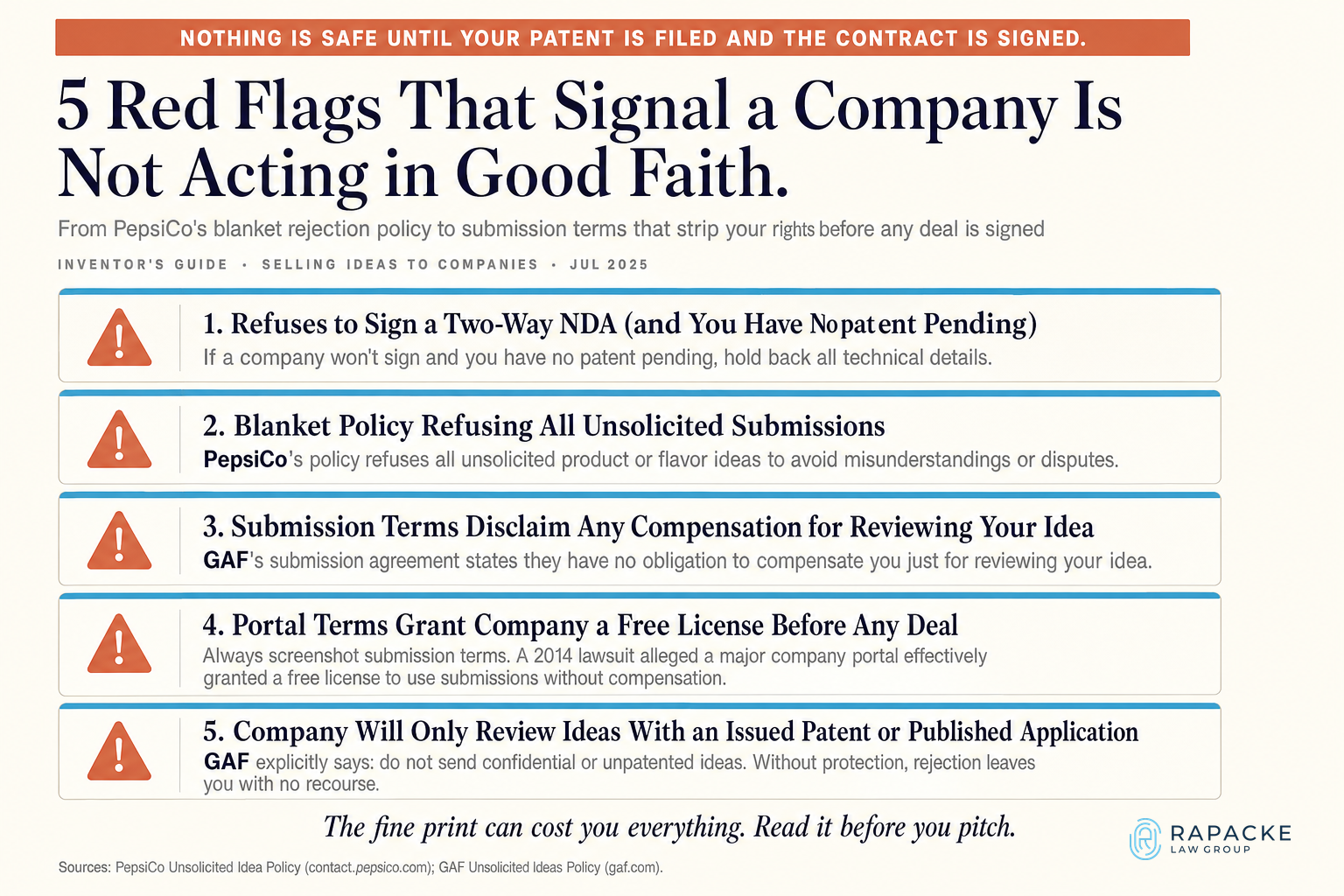 5 Red Flags That Signal a Company Is Not Acting in Good Faith