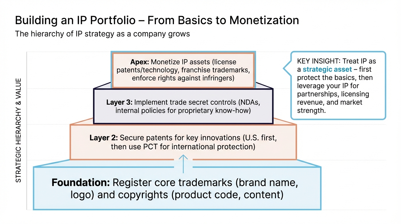 Building an IP Portfolio – From Basics to Monetization